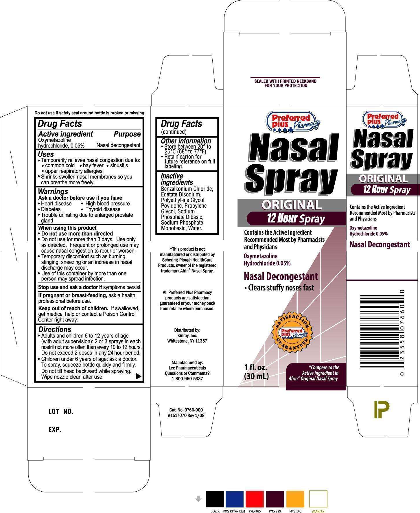 Preferred Plus 12 Hour Nasal